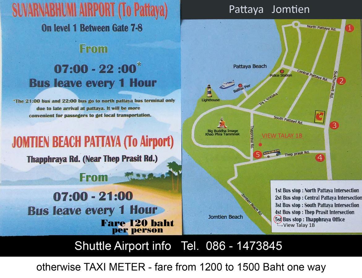 Jomtien Plaza Suite Apartments Exterior foto